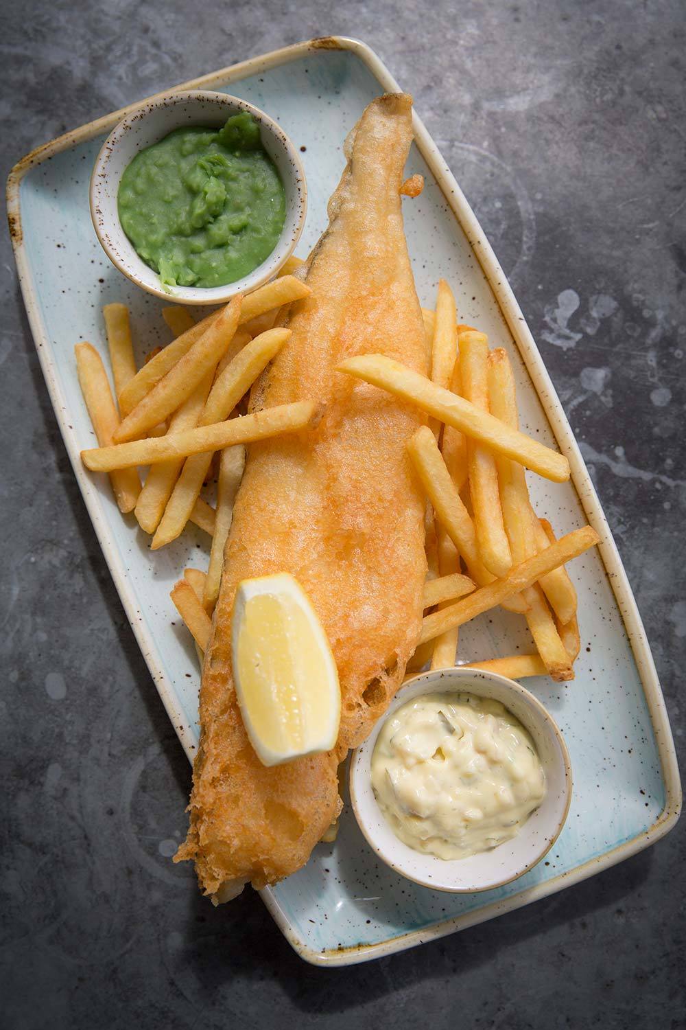 Posh Fish and Chips