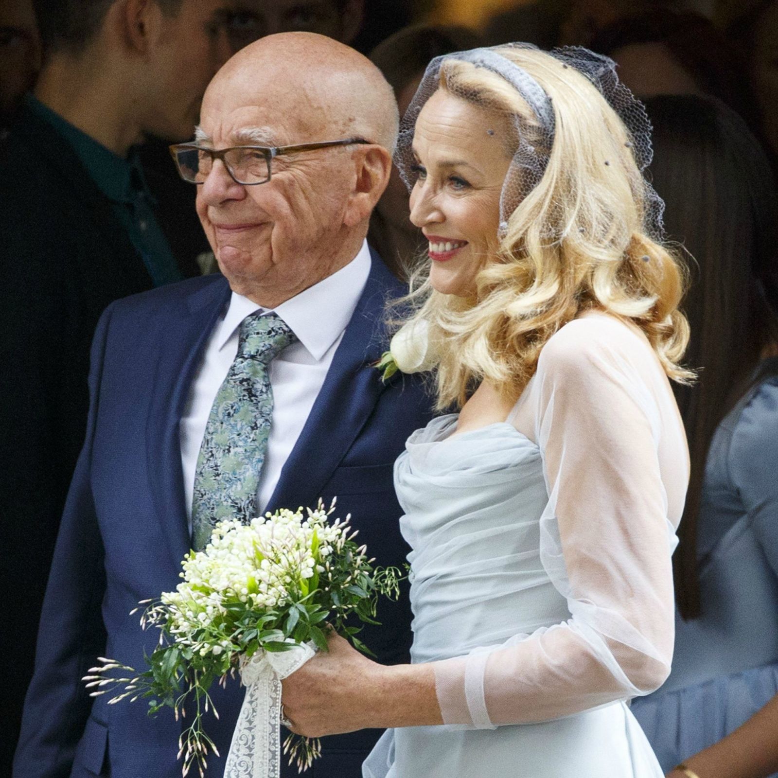 Jerry Hall Wedding Rupert Murdoch Attends Granddaughter's Wedding, A