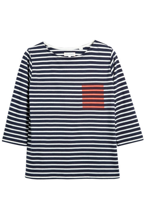 breton stripe top women