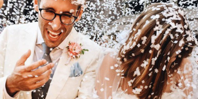 Agyness Deyn's wedding