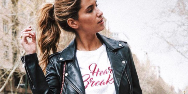 Mango 'Heart Breaker' T-shirt